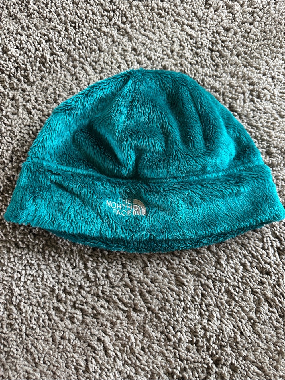 The North Face Plush Teal Beanie